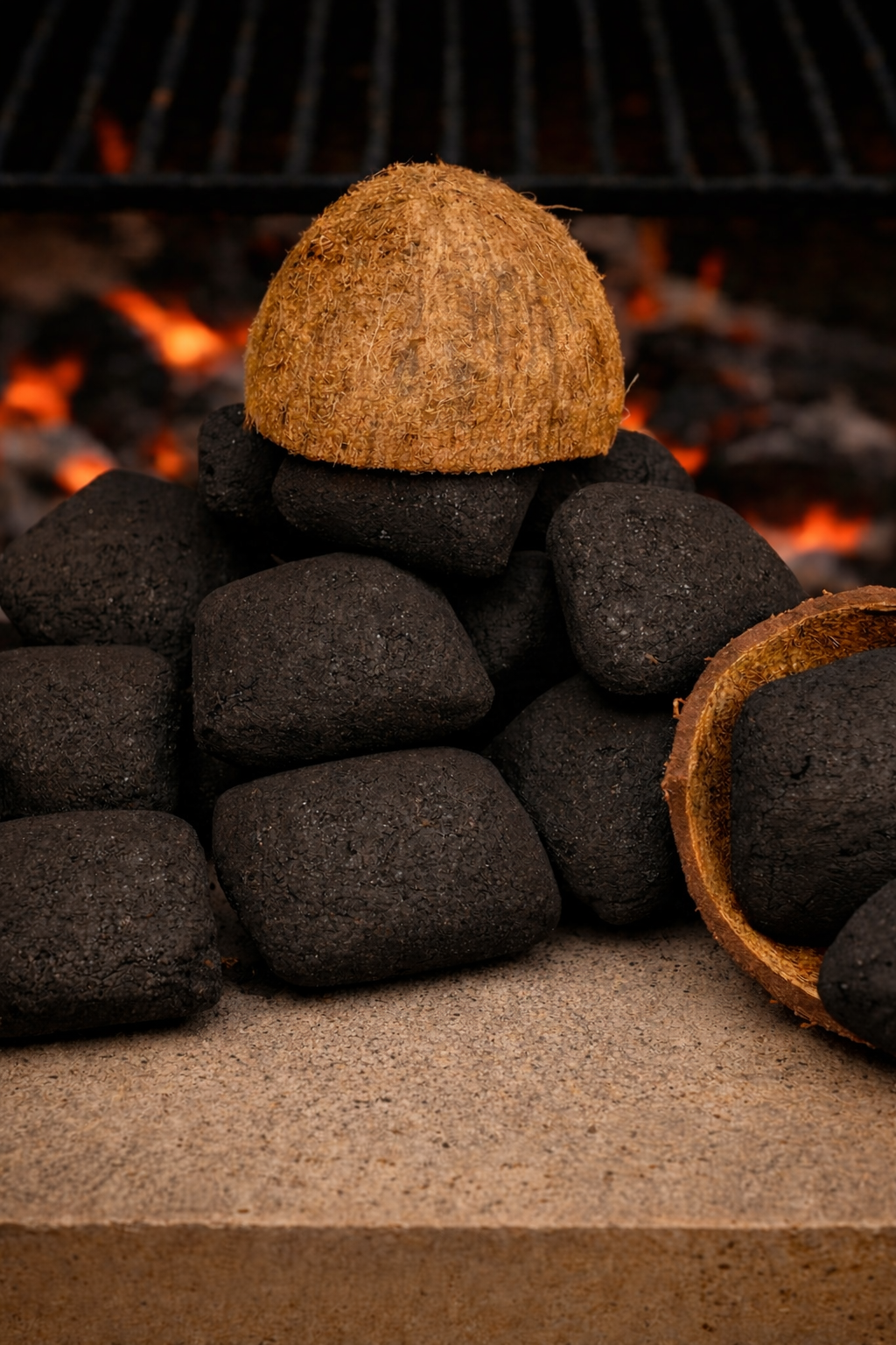 Pillow Charcoal Briquettes